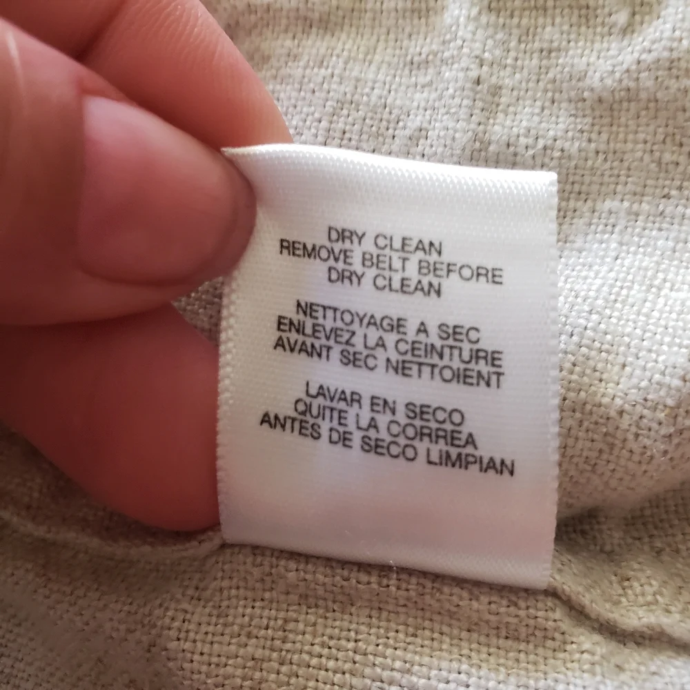 Michael Kors Linen mid rise Wide Leg Pants size 10 - Picture 11 of 11